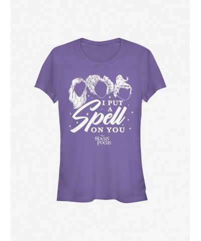 Value Item Disney Hocus Pocus Put A Spell Girls T-Shirt $7.77 T-Shirts