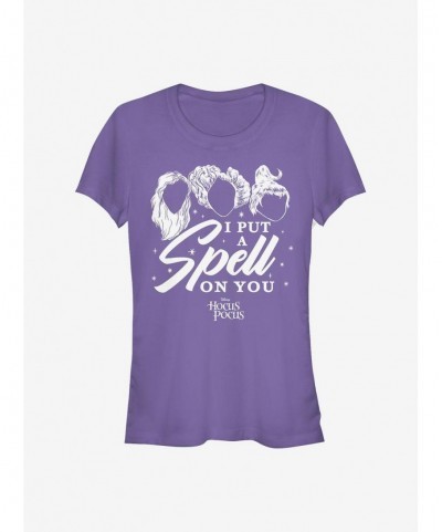 Value Item Disney Hocus Pocus Put A Spell Girls T-Shirt $7.77 T-Shirts