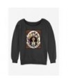 Best Deal Disney Hocus Pocus Reclaim The Flame Stamp Girls Sweatshirt $11.51 Sweatshirts