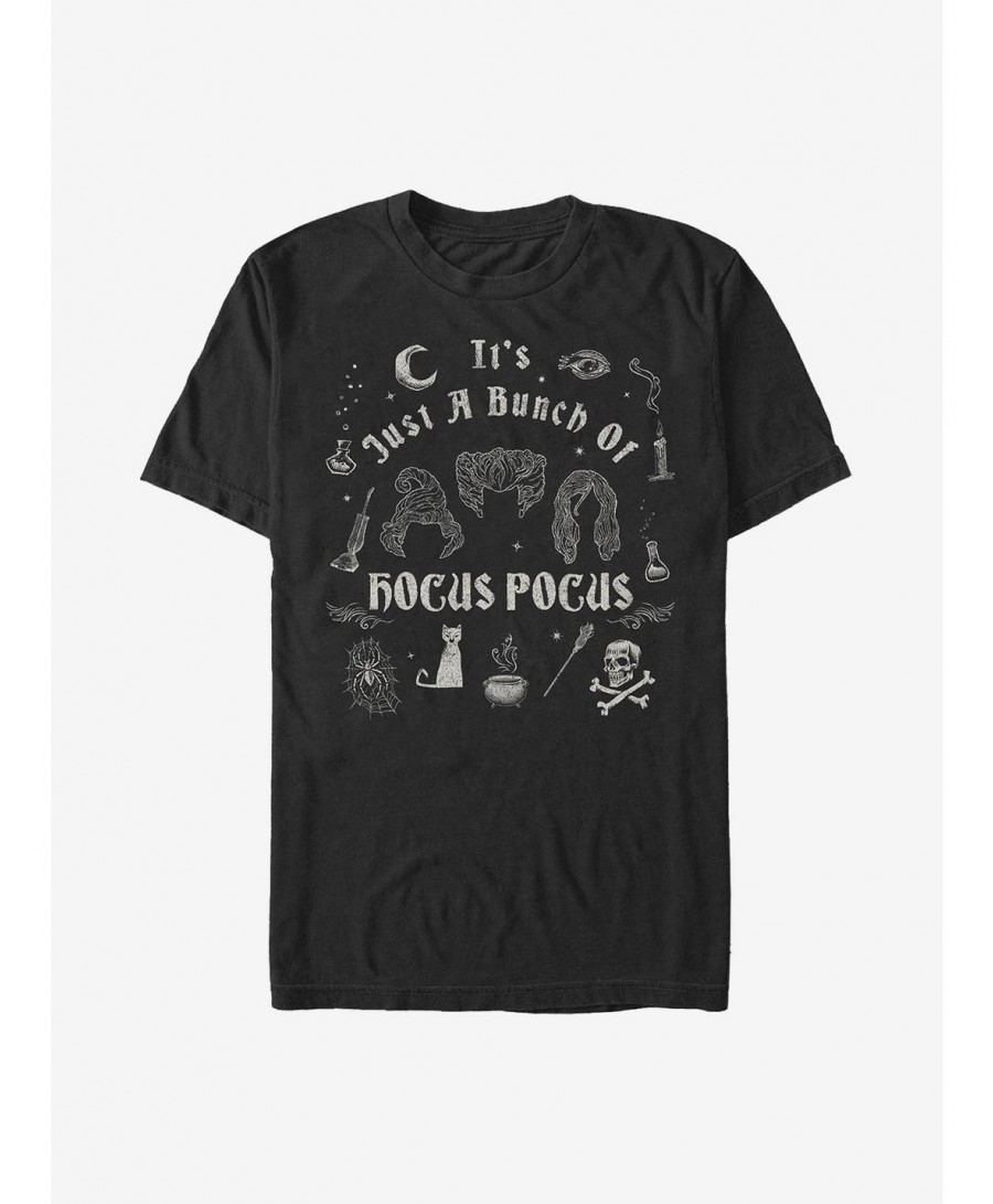 Limited-time Offer Disney Hocus Pocus A Bunch Of Hocus Pocus T-Shirt $6.69 T-Shirts