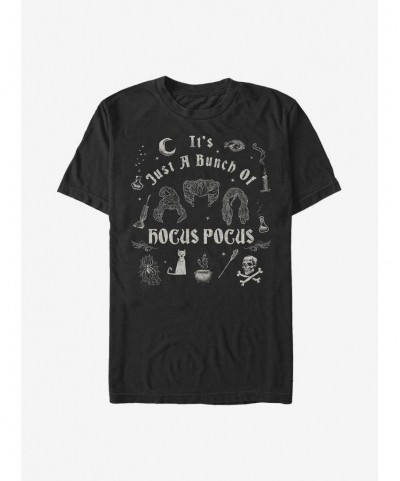 Limited-time Offer Disney Hocus Pocus A Bunch Of Hocus Pocus T-Shirt $6.69 T-Shirts