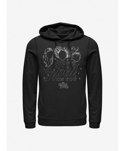 Huge Discount Disney Hocus Pocus I Put A Spell On You Hoodie $15.09 Hoodies