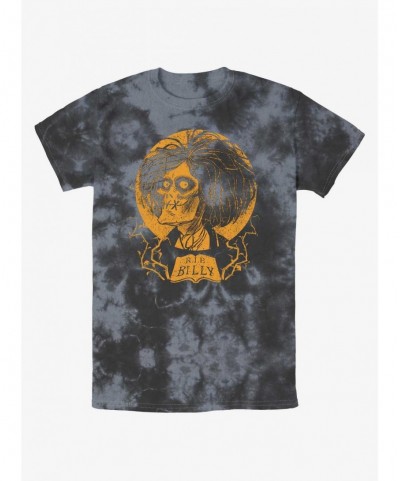 Value for Money Disney Hocus Pocus RIP Billy Tie-Dye T-Shirt $9.32 T-Shirts