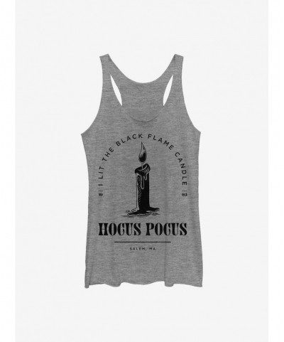 Limited-time Offer Disney Hocus Pocus Candle Stamp Girls Tank $6.42 Tanks