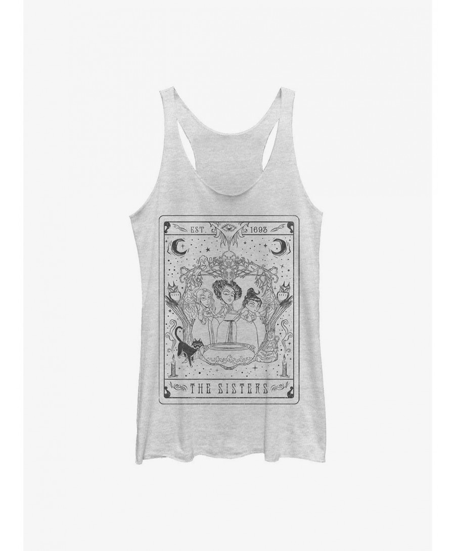 Hot Sale Disney Hocus Pocus The Sisters Tarot Girls Tank $7.04 Tanks