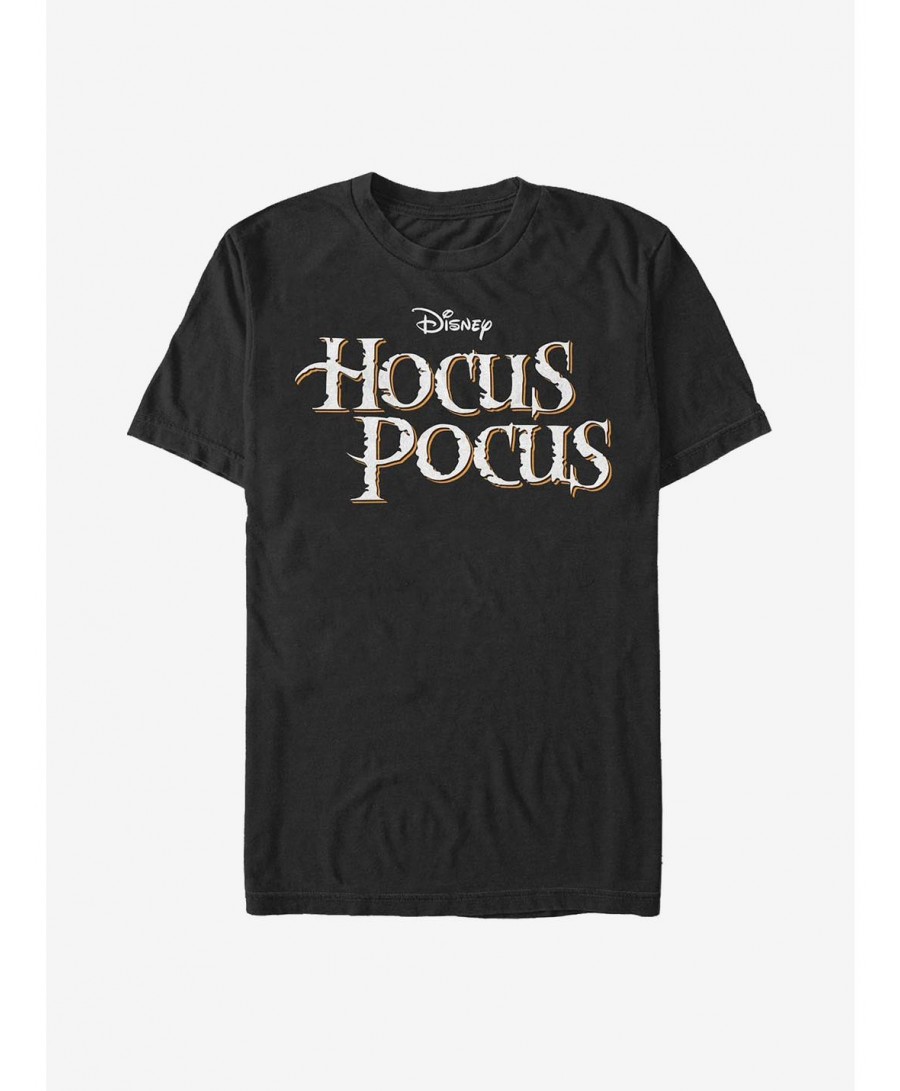 Pre-sale Discount Disney Hocus Pocus Hocus Pocus Logo T-Shirt $6.69 T-Shirts