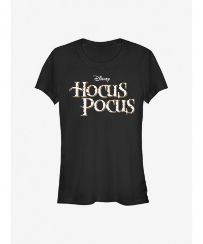 Sale Item Disney Hocus Pocus Hocus Pocus Logo Girls T-Shirt $9.36 T-Shirts