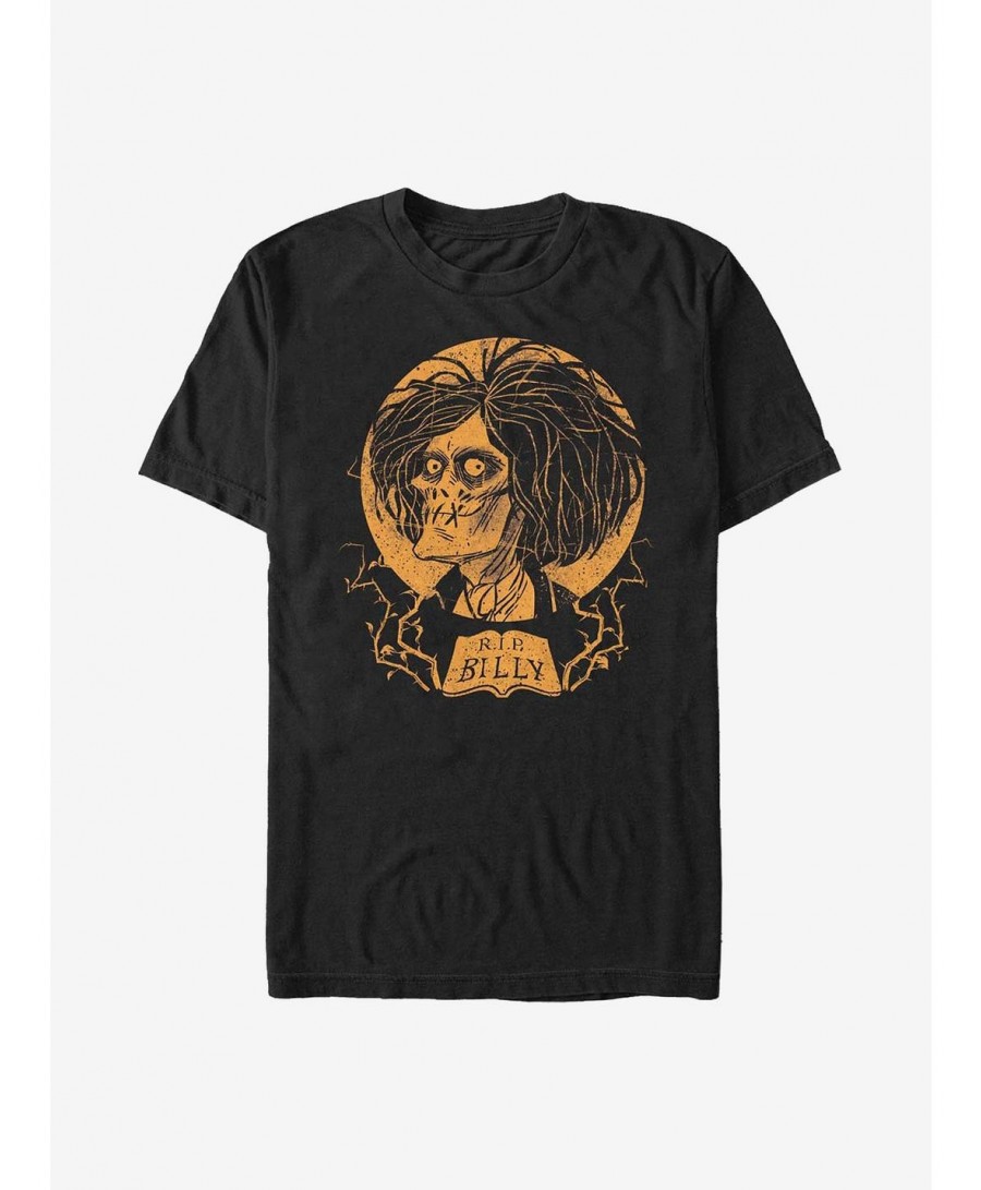 Seasonal Sale Disney Hocus Pocus RIP Billy T-Shirt $6.69 T-Shirts