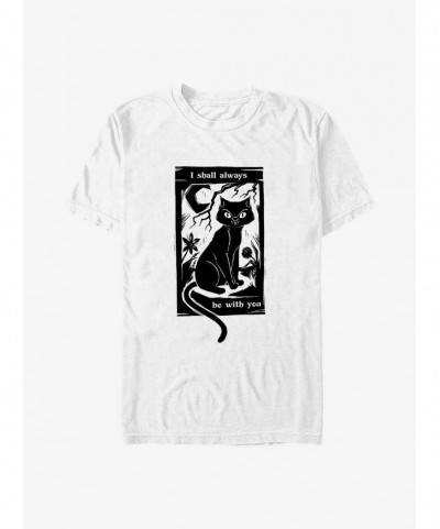 Absolute Discount Disney Hocus Pocus Thackery Binx I Shall Always Be With You T-Shirt $8.03 T-Shirts