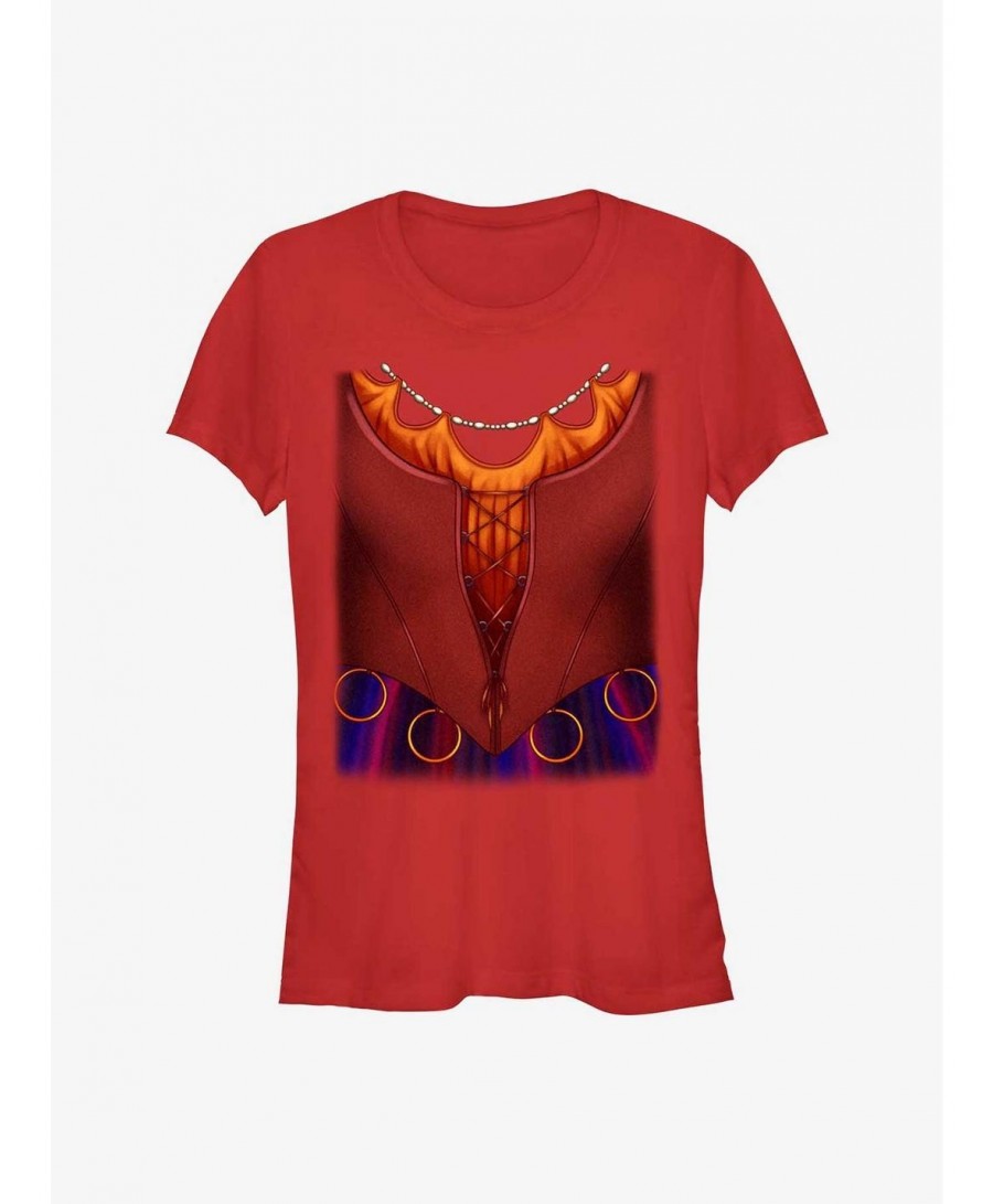 Premium Disney Hocus Pocus Mary Dress Cosplay Girls T-Shirt $6.18 T-Shirts