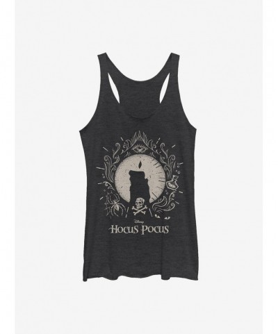 Absolute Discount Disney Hocus Pocus Black Flame Girls Tank $9.95 Tanks