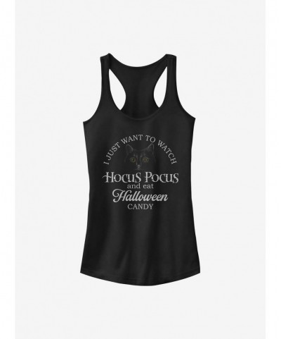 New Arrival Disney Hocus Pocus Watch Hocus Pocus Girls Tank Top $8.96 Tops